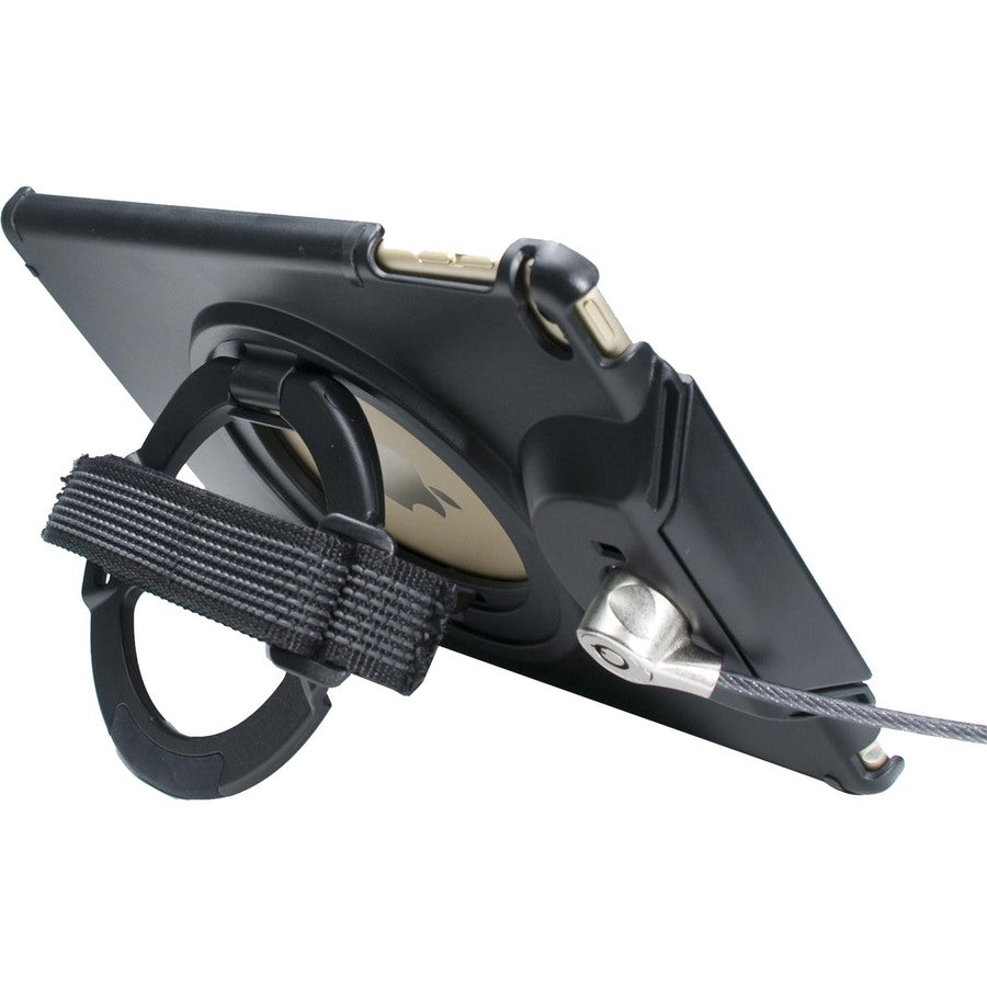 CTA Digital Anti-Theft Case with Built-In Grip Stand for iPad Air and iPad Pro 9.7