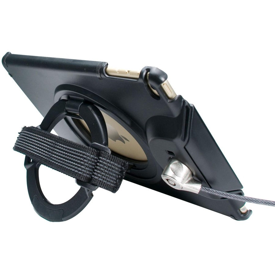 CTA Digital Anti-Theft Case with Built-In Grip Stand for iPad Air and iPad Pro 9.7