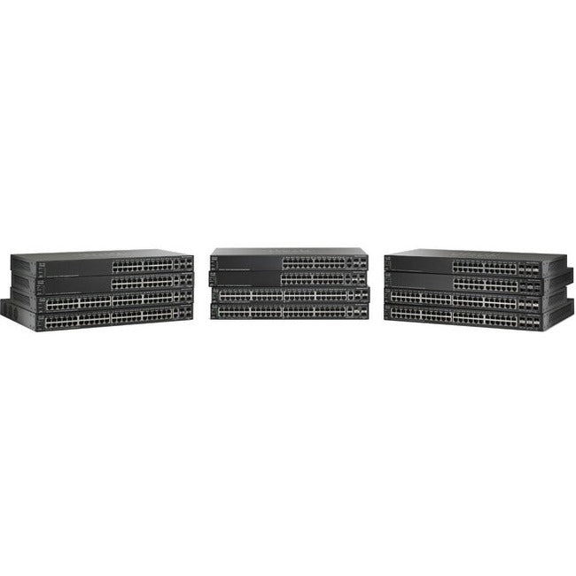 Cisco SG500-28MPP 28-Port Gigabit Max PoE+ Stackable Managed Switch
