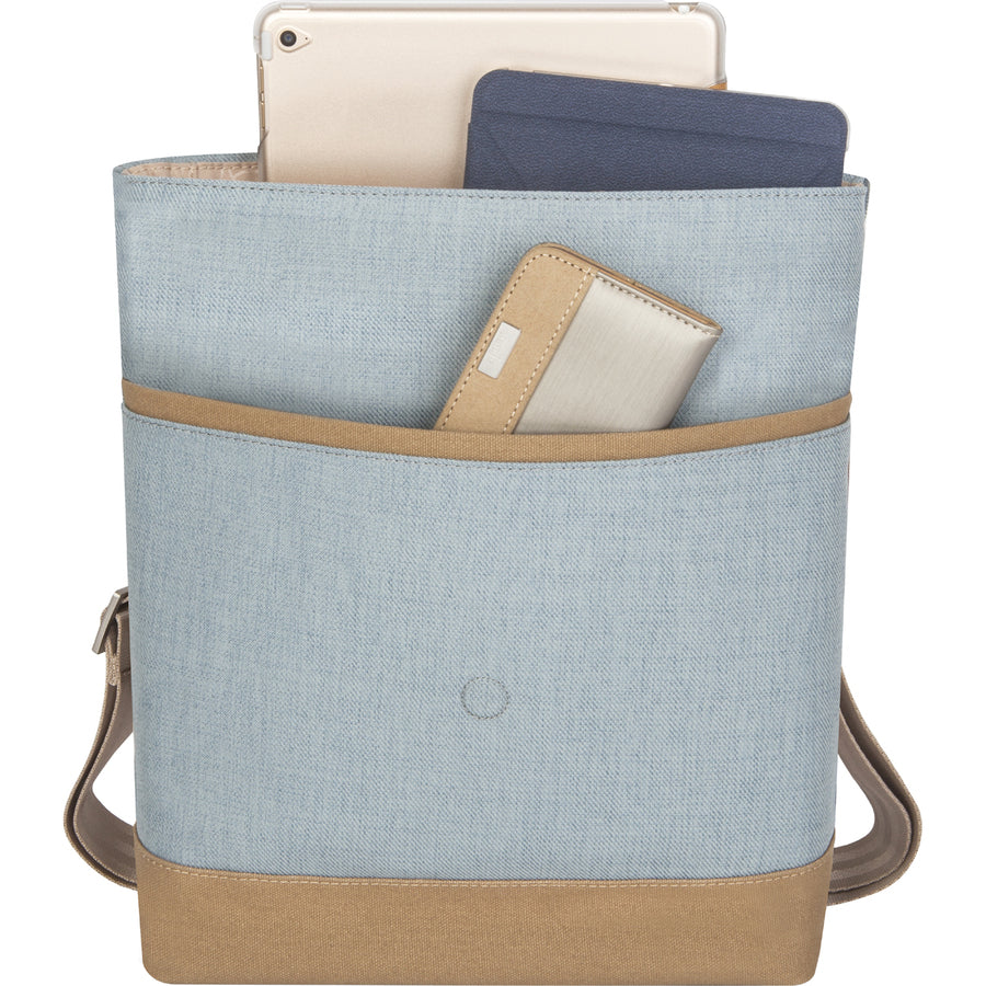 Moshi Aerio Lite Carrying Case (Messenger) for 12" Apple iPad - Sky Blue