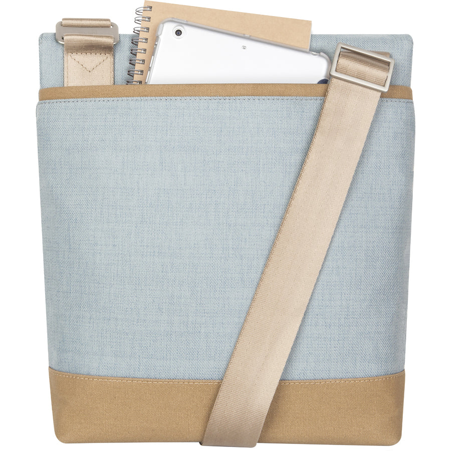 Moshi Aerio Lite Carrying Case (Messenger) for 12" Apple iPad - Sky Blue