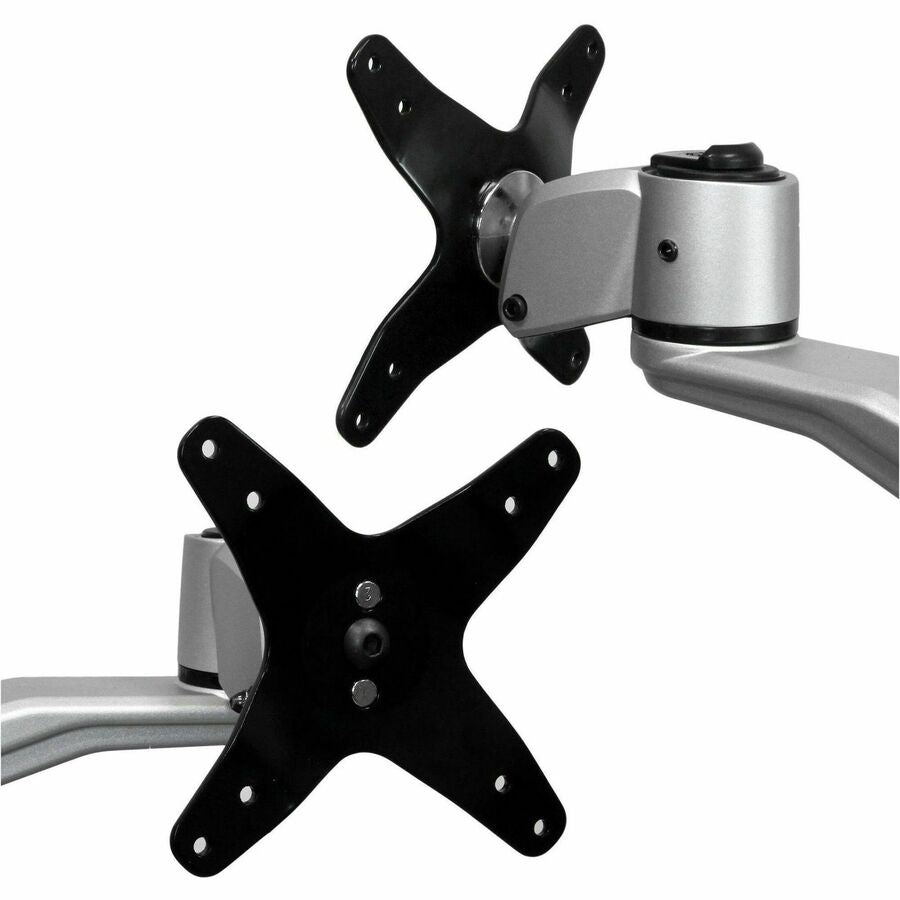 StarTech.com Desk Mount Dual Monitor Arm, Full Motion, Premium Dual Monitor Mount for up to 30"(19.8lb/9kg) VESA Mount Monitors, Tool-less