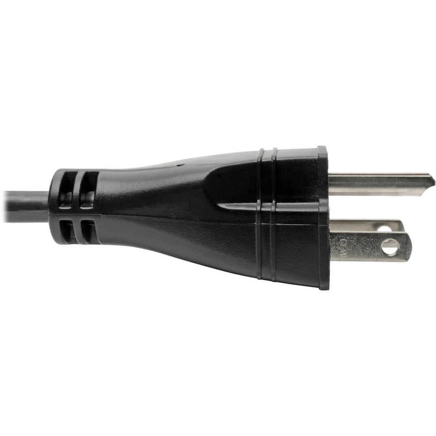 Eaton Tripp Lite Series Hospital-Grade Power Cord, NEMA 5-15P to C13 - Green Dot, 10A, 125V, 18 AWG, 15 ft. (4.57 m), Black