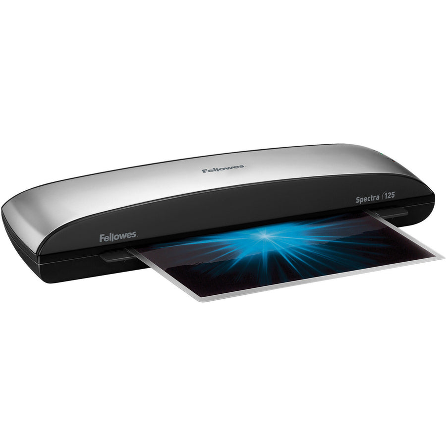 Fellowes® Spectra™ 125 Thermal Laminator for Home or Home Office Use with 10 Pouch Premium Starter Kit, Easy to Use, Quick Warm-Up, Jam-Free