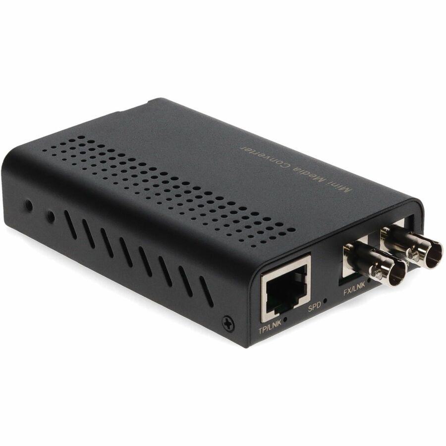 AddOn 10/100/1000Base-TX(RJ-45) to 1000Base-FX(ST) MMF 1310nm 2km Mini Media Converter