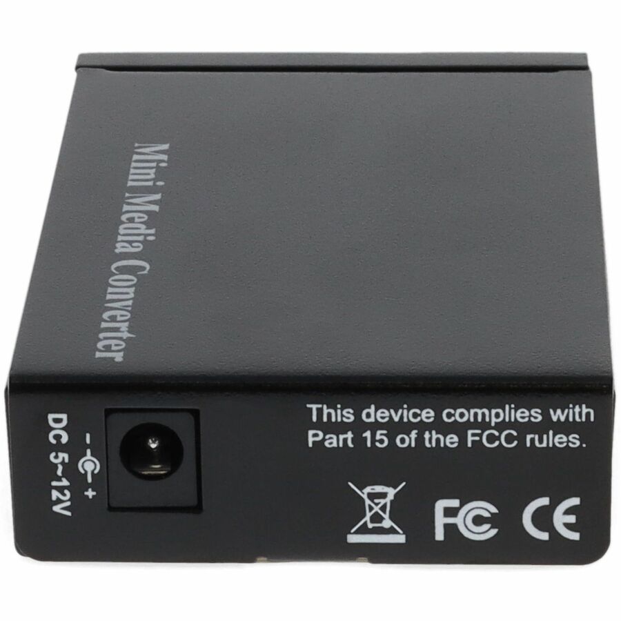 AddOn 10/100/1000Base-TX(RJ-45) to 1000Base-LX(ST) SMF 1310nm 20km Mini Media Converter
