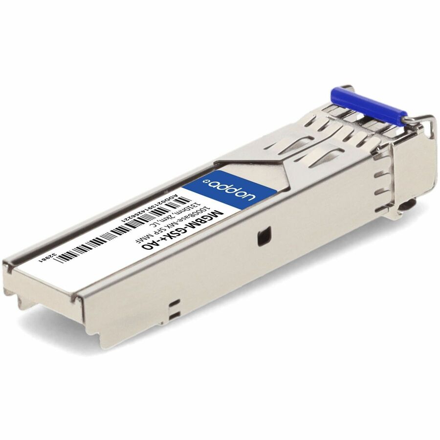 AddOn Amer Networks MGBM-GSX+ Compatible TAA Compliant 1000Base-MX SFP Transceiver (MMF, 1310nm, 2km, LC)