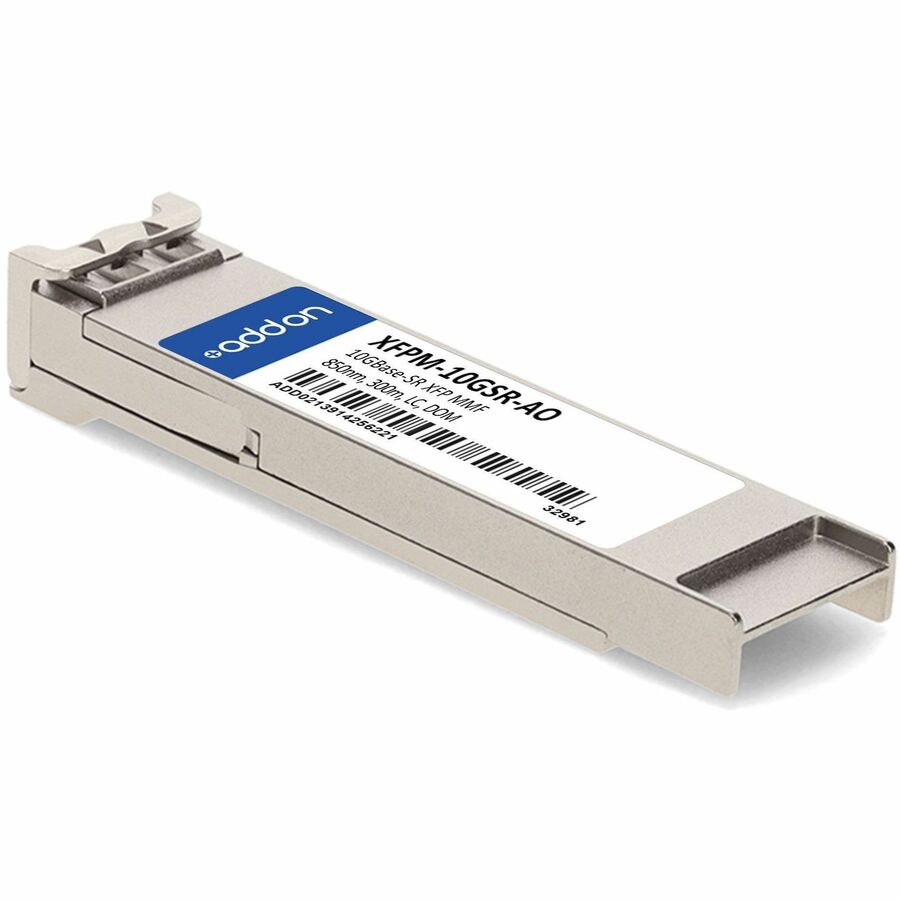 AddOn Amer Networks XFPM-10GSR Compatible TAA Compliant 10GBase-SR XFP Transceiver (MMF, 850nm, 300m, LC, DOM)