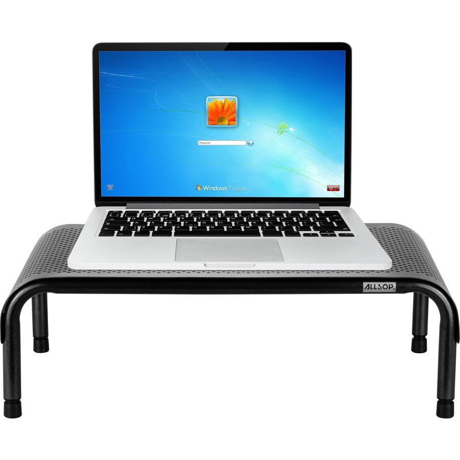 Allsop Metal Art Ergo 3 Adjustable Height Monitor Stand 15-Inch Wide Platform - (31630)