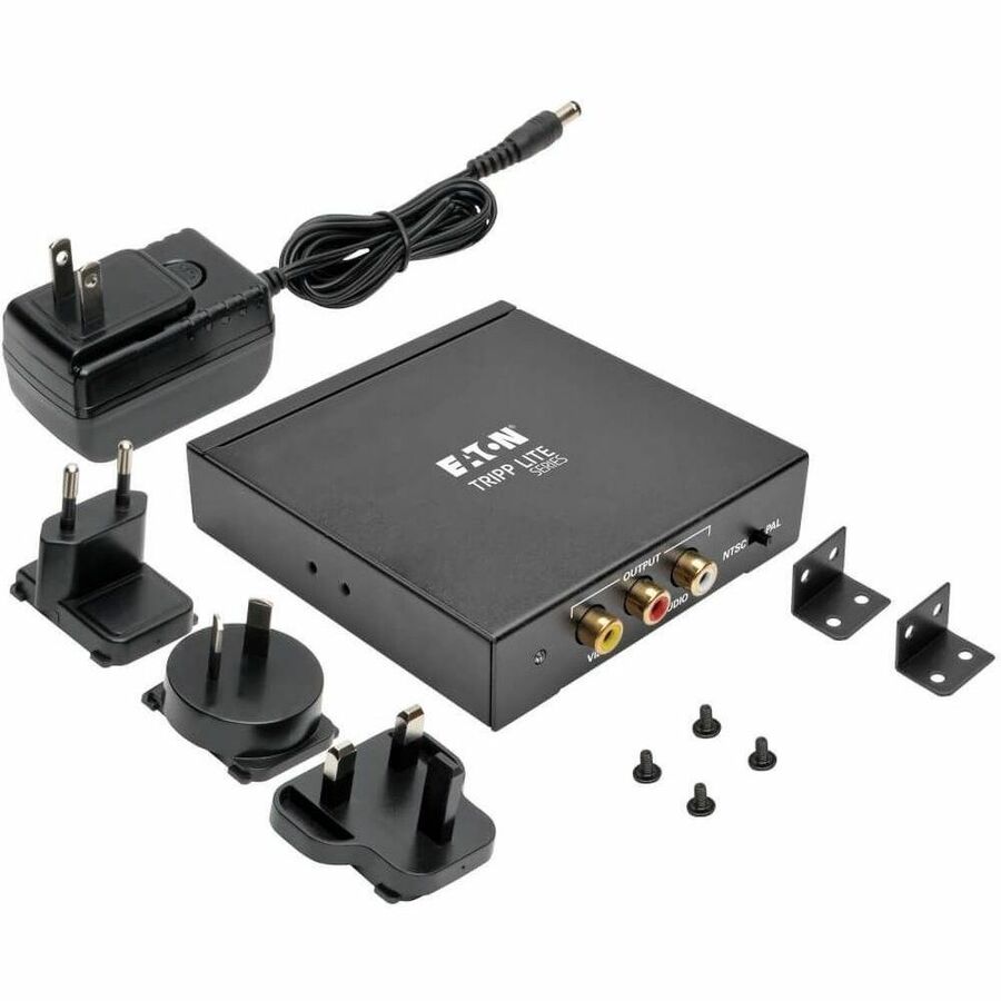 Eaton Tripp Lite Series HDMI to RCA Composite Video Adapter with Audio (F/3xF)