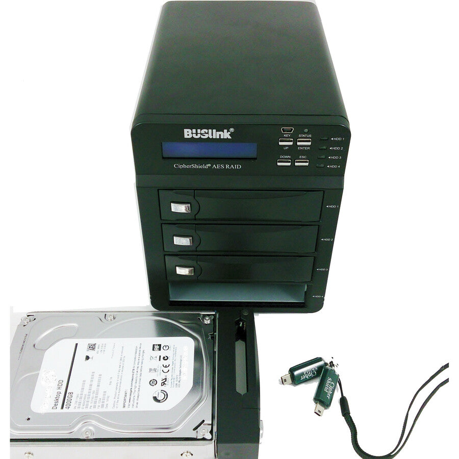 Buslink CipherShield 256-bit RAID Hard Drive