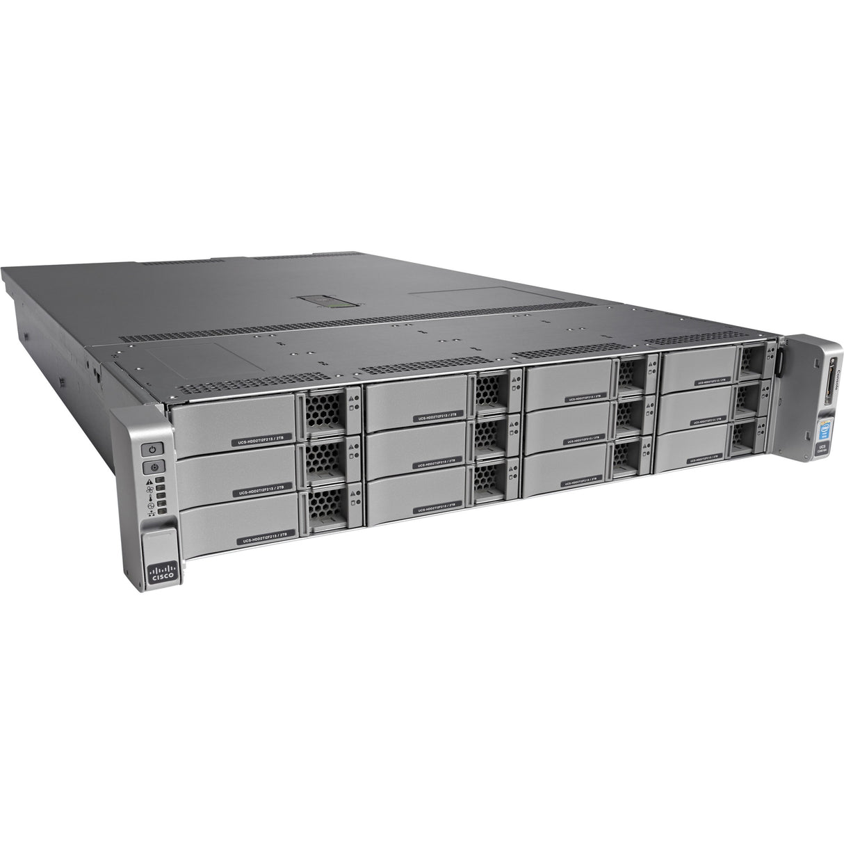 Cisco C240 M4 2U Rack Server - 2 Xeon E5-2630 v4 2.20 GHz - 32 GB RAM - 12Gb/s SAS Controller