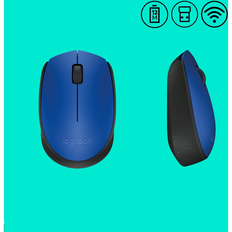 M170 WRLS MOUSE BLUE