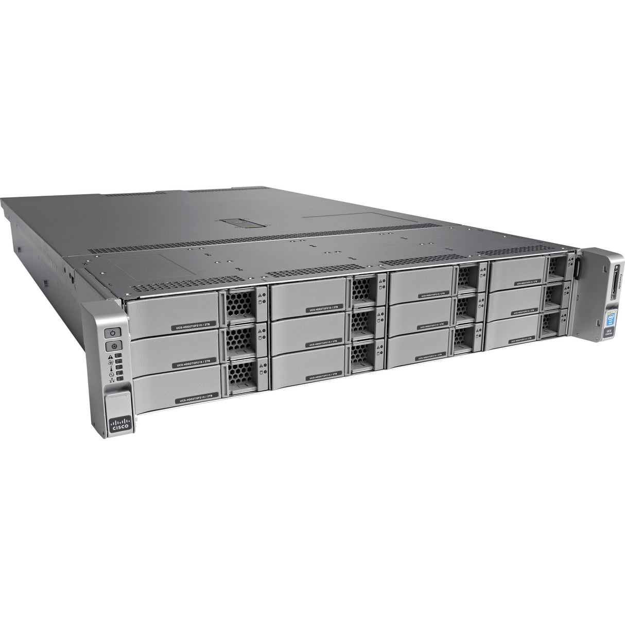Cisco C240 M4 2U Rack Server - 2 Xeon E5-2680 v4 2.40 GHz - 256 GB RAM - 72 TB HDD - (12 x 6TB) HDD Configuration - Serial ATA Controller