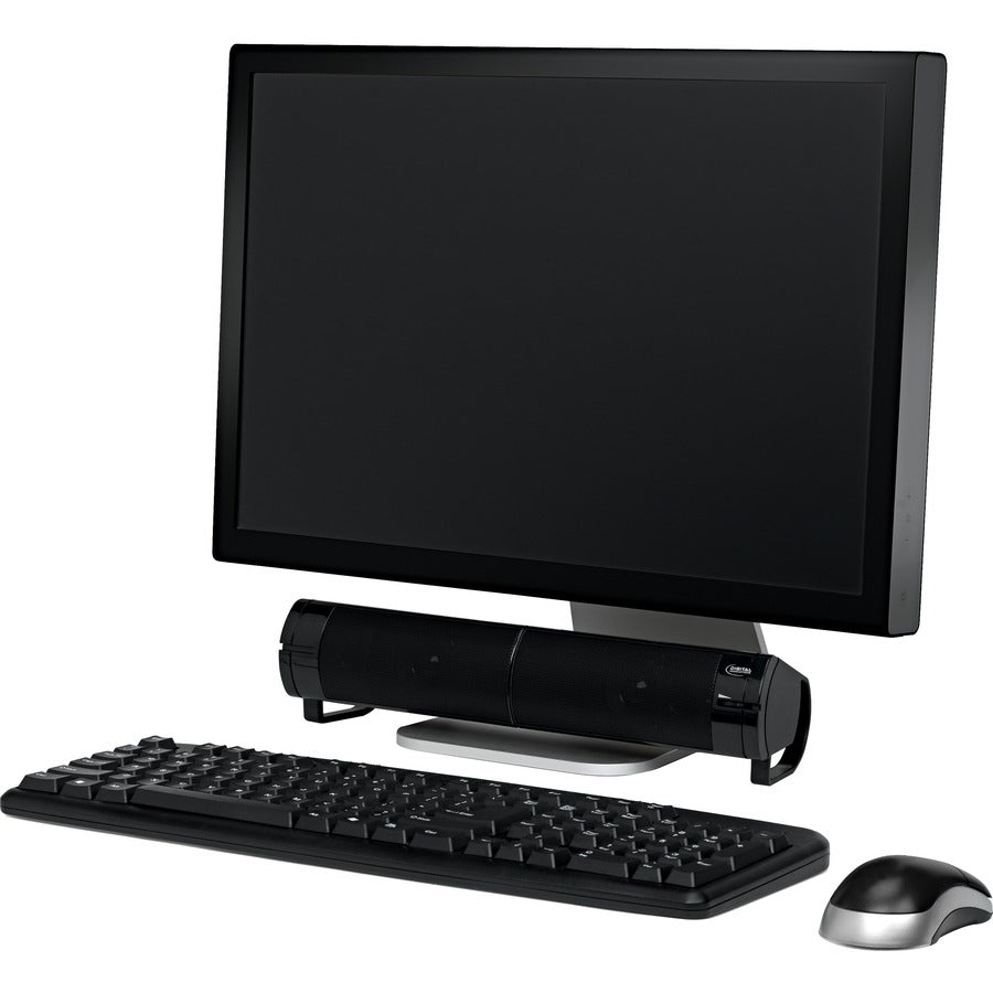 Digital Innovations AcoustiX 4330200 2.0 Sound Bar Speaker - 3 W RMS - Black