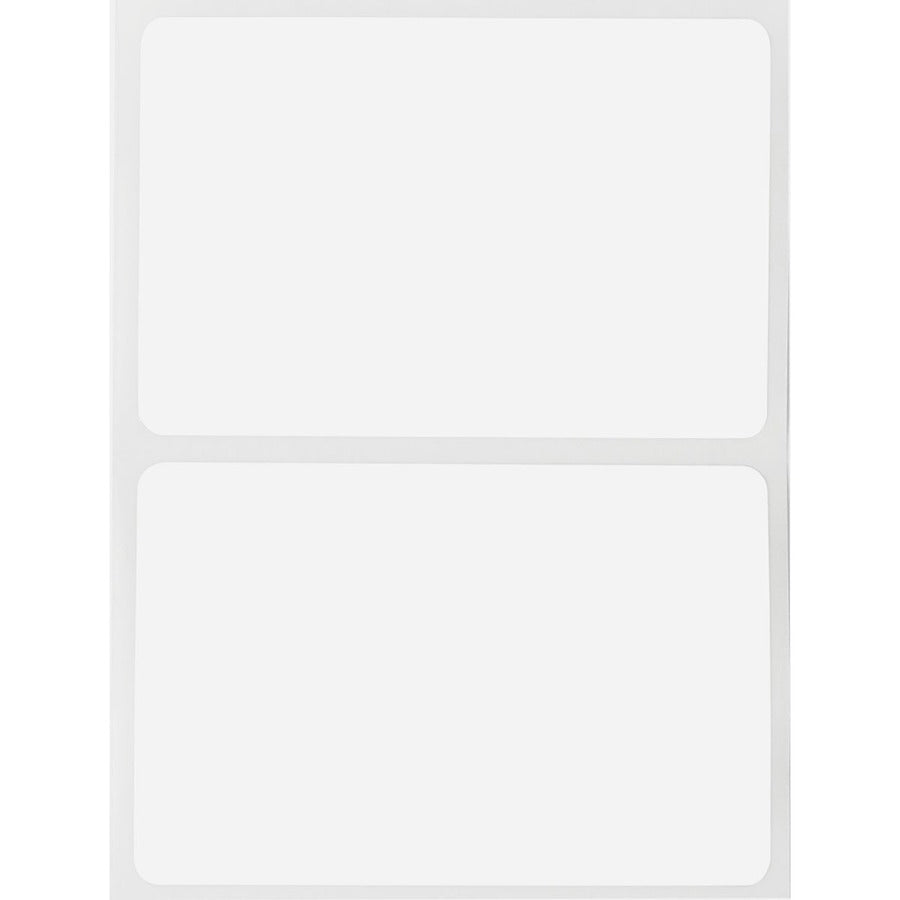 Brady 3" Core High Adhesion Glossy Polyester with Rubber Adhesive Labels