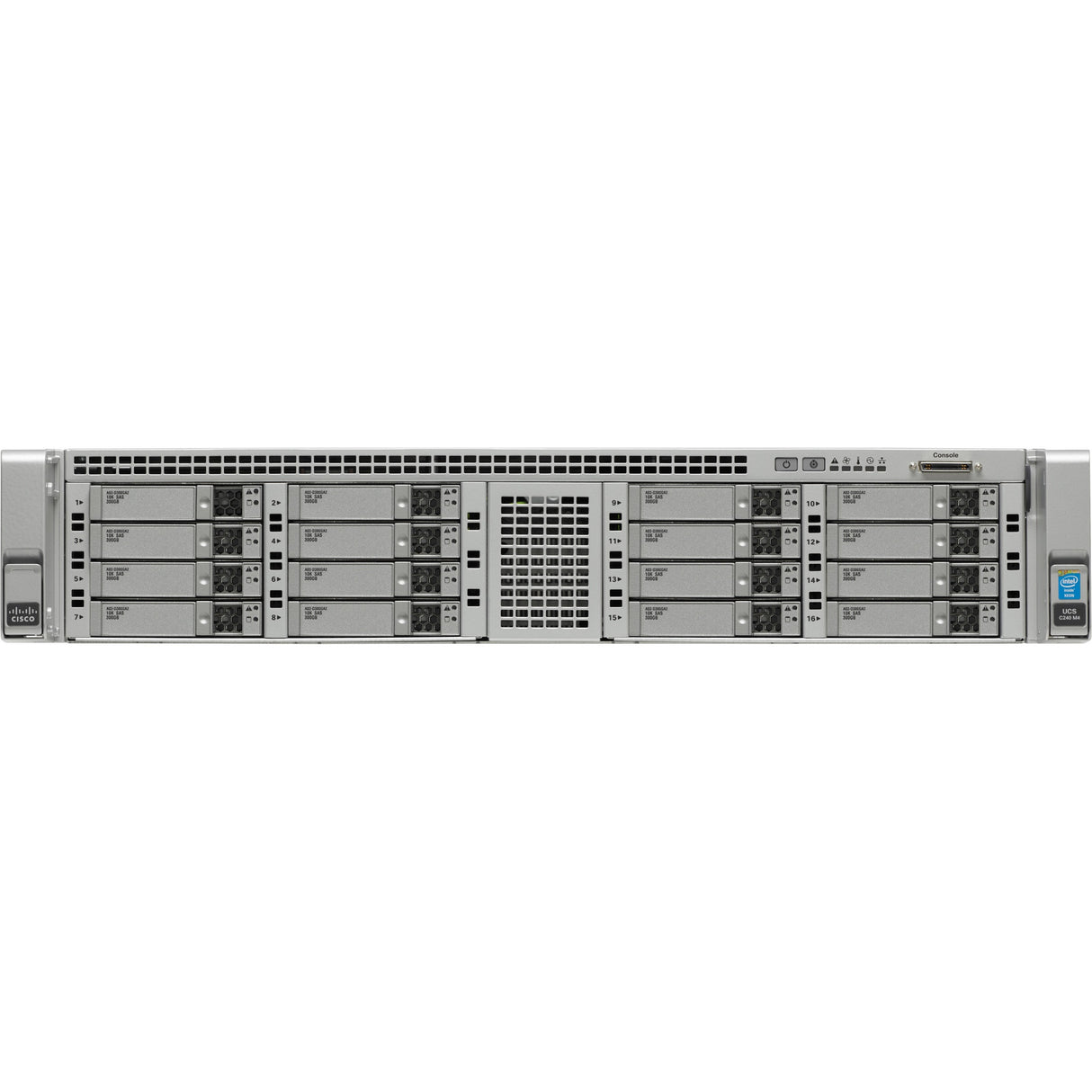 Cisco C240 M4 2U Rack Server - 2 Xeon E5-2680 v4 2.40 GHz - 64 GB RAM - 12Gb/s SAS Controller