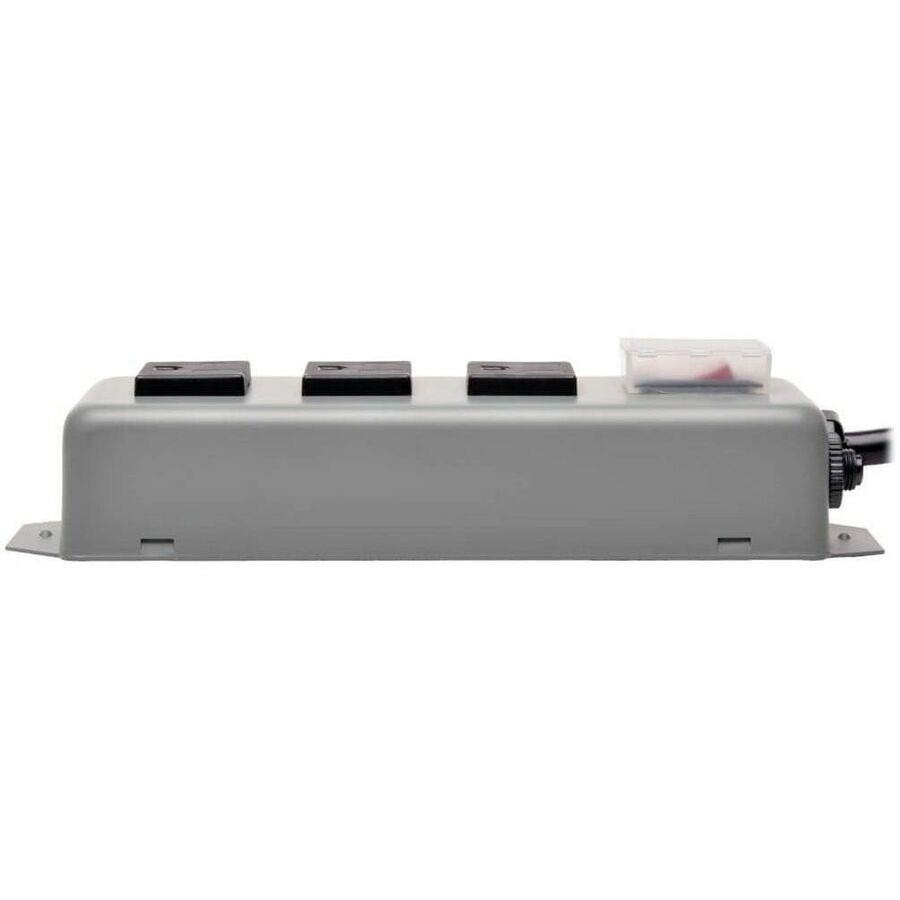 Eaton Tripp Lite Series Industrial Power Strip, 3-Outlet, 9 ft. (2.7 m) Cord, NEMA 5-15P Plug, Switch Guard