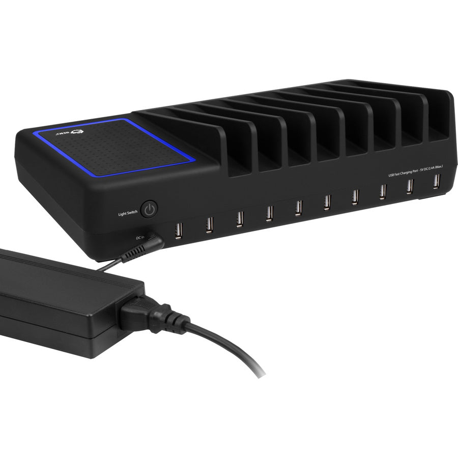 10PORT USB CHARGING STATION W/