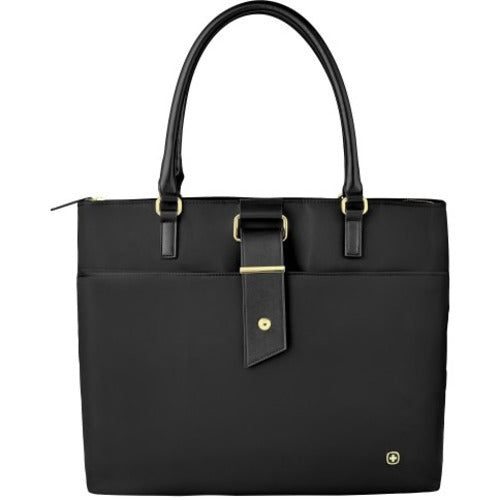 Ana Womens Tote Black Fits 16In