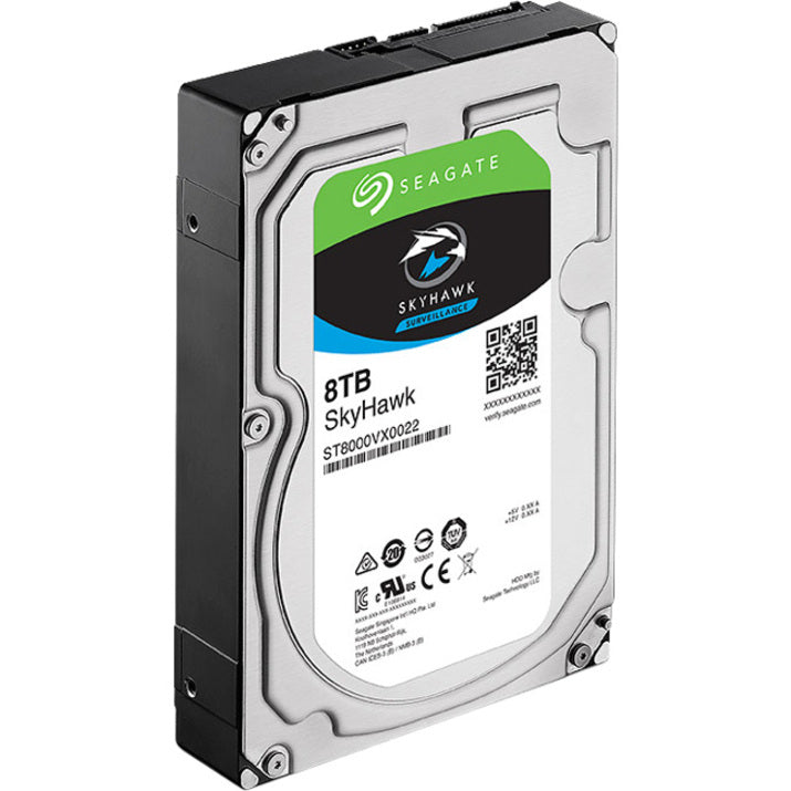 Seagate SkyHawk ST8000VX0022 8 TB Hard Drive - Internal - SATA (SATA/600)