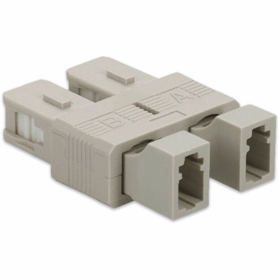 AddOn SC Male to LC Female MMF Duplex Fiber Optic Adapter
