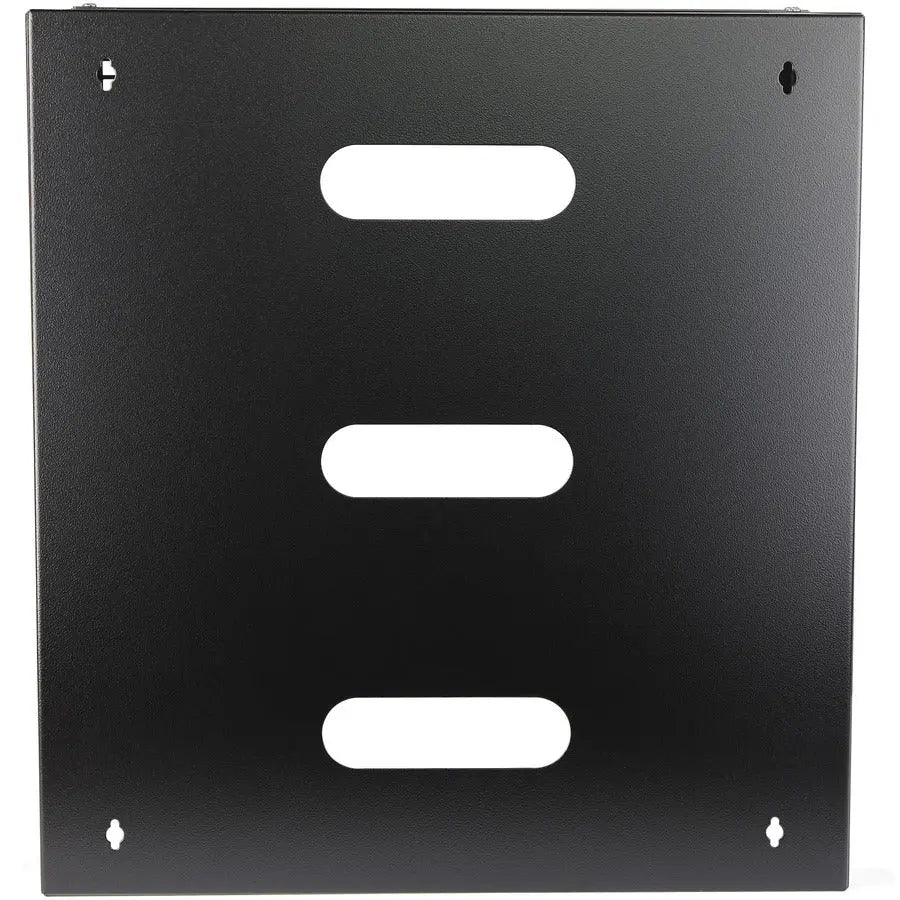 StarTech.com 12U Wall Mount Rack, 14in Deep, 19 inch Wall Mount Network Rack, Wall Mounting Patch Panel Bracket for Switch/IT Equipment