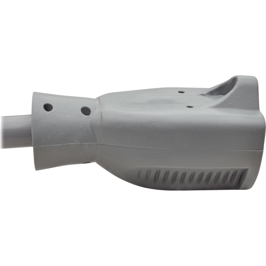 Eaton Tripp Lite Series Hospital-Grade Extension Cord, NEMA 5-15P to NEMA 5-15R - Green Dot, 15A, 125V, 14 AWG, 15 ft. (4.57 m), Gray