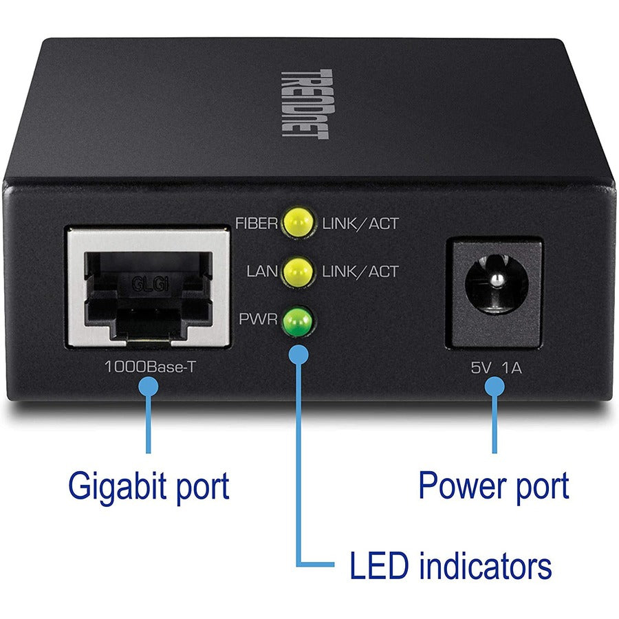 1 x 1000BASE T RJ 45 Port