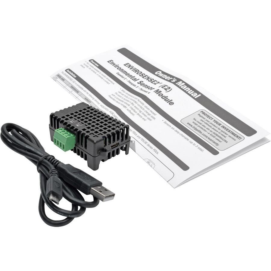 Eaton Tripp Lite Series EnviroSense2 (E2) Environmental Sensor Module with Temperature and Digital Outputs, TAA