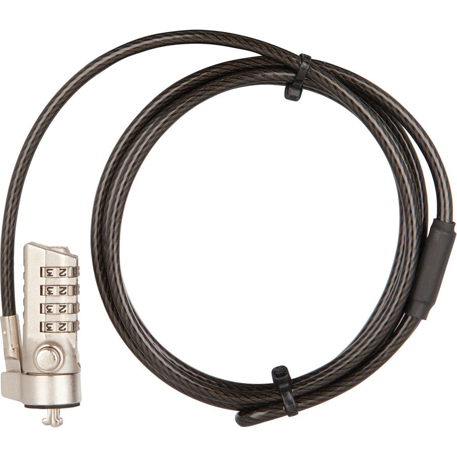 The Joy Factory LockDown Combination Cable Lock 6' for Tablets and Laptops