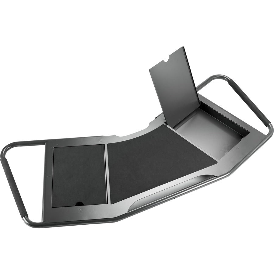 LARGE SHELF W/ STORAGE BLACK