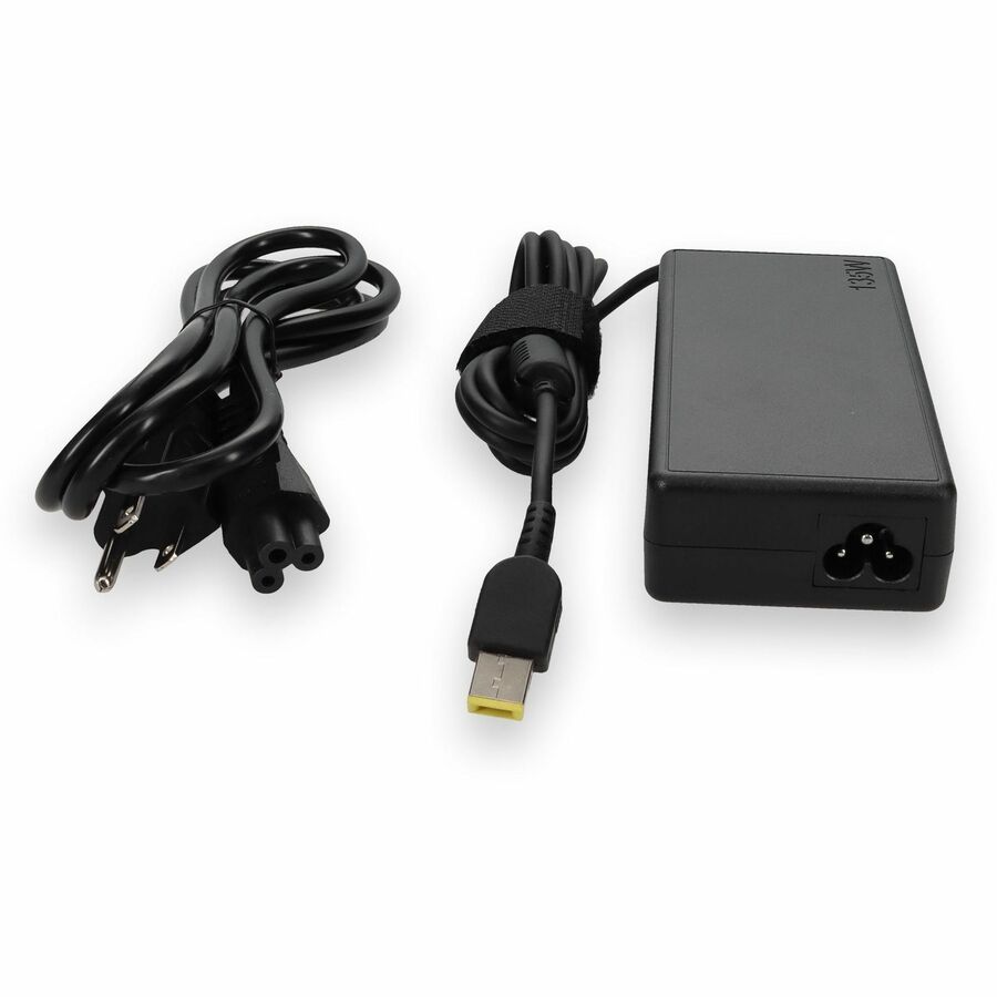 Lenovo 4X20E50558 Compatible 135W 20V at 6.75A Black Slim Tip Laptop Power Adapter and Cable