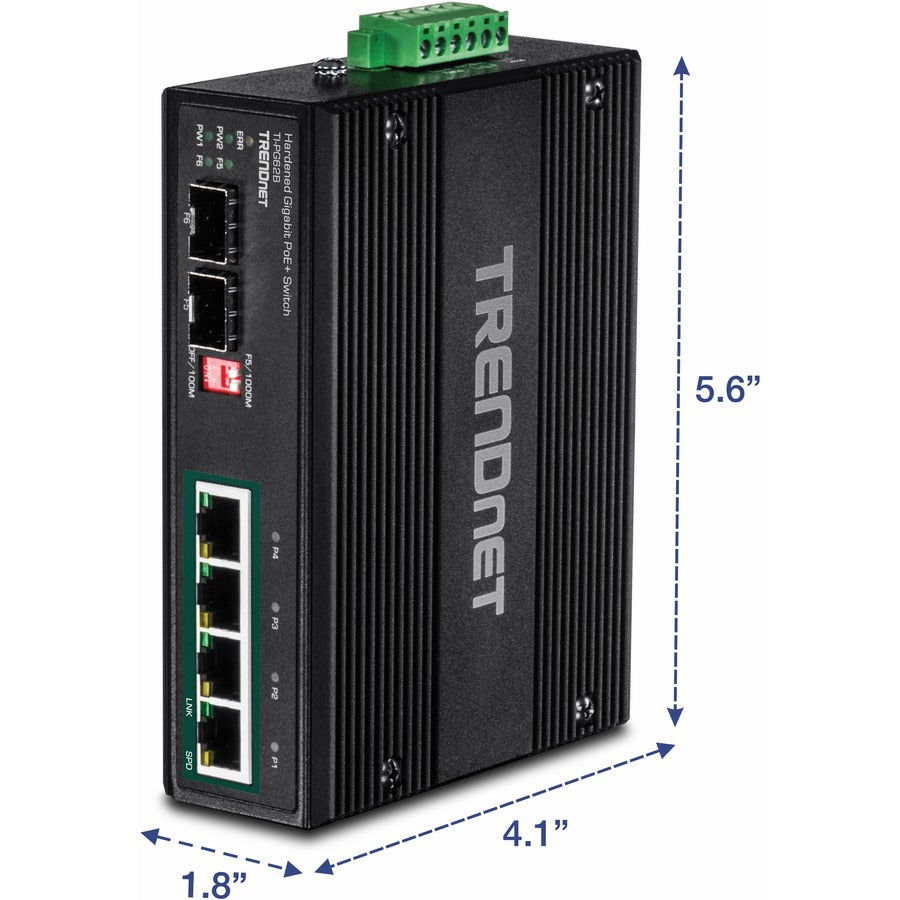 6P Industrial Gigabit PoE