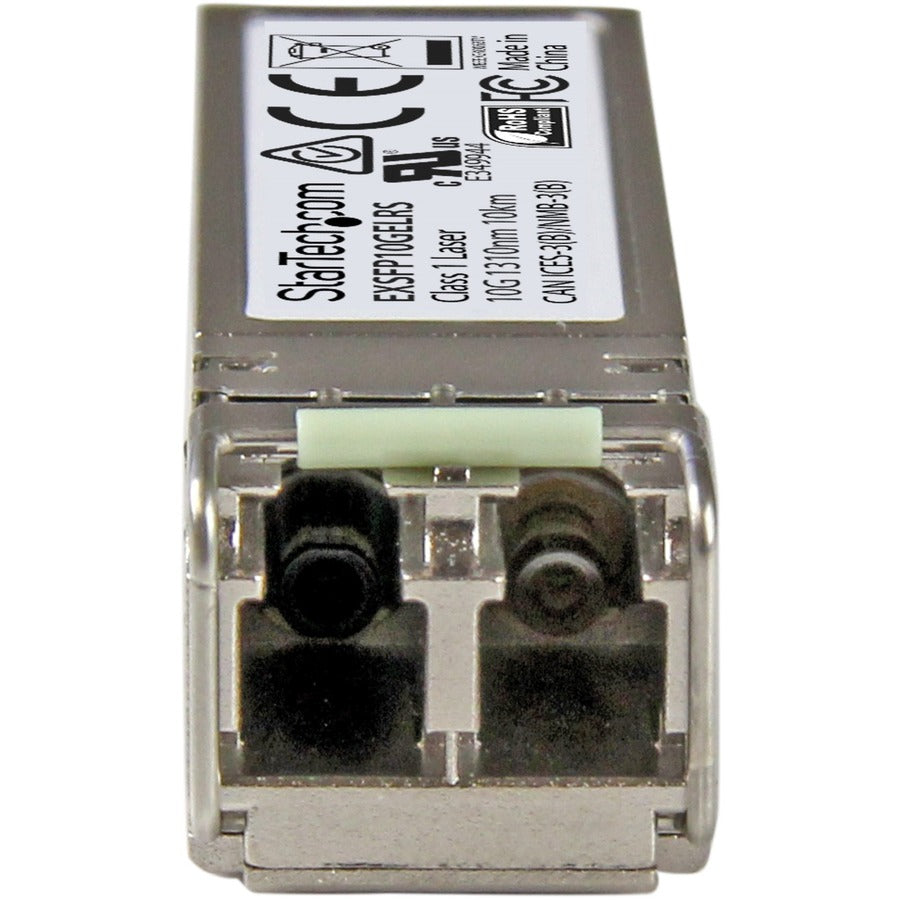 StarTech.com Juniper EX-SFP-10GE-LR Compatible SFP+ Module - 10GBASE-LR - 10GE SFP+ 10GbE Single Mode Fiber SMF Optic Transceiver 10km DDM