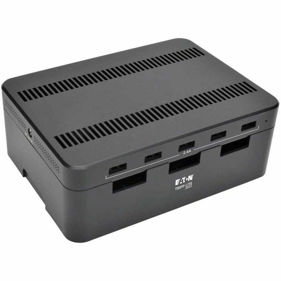 Eaton Tripp Lite Series 5-Port USB Charging Station with Built-In Device Storage, 12V 4A (48W) USB Charger Output