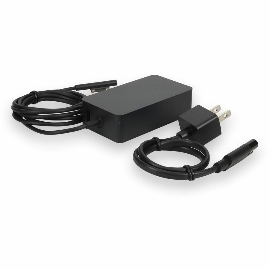Microsoft Q4Q-00001 Compatible 65W 15V at 4A Black Laptop Power Adapter and Cable