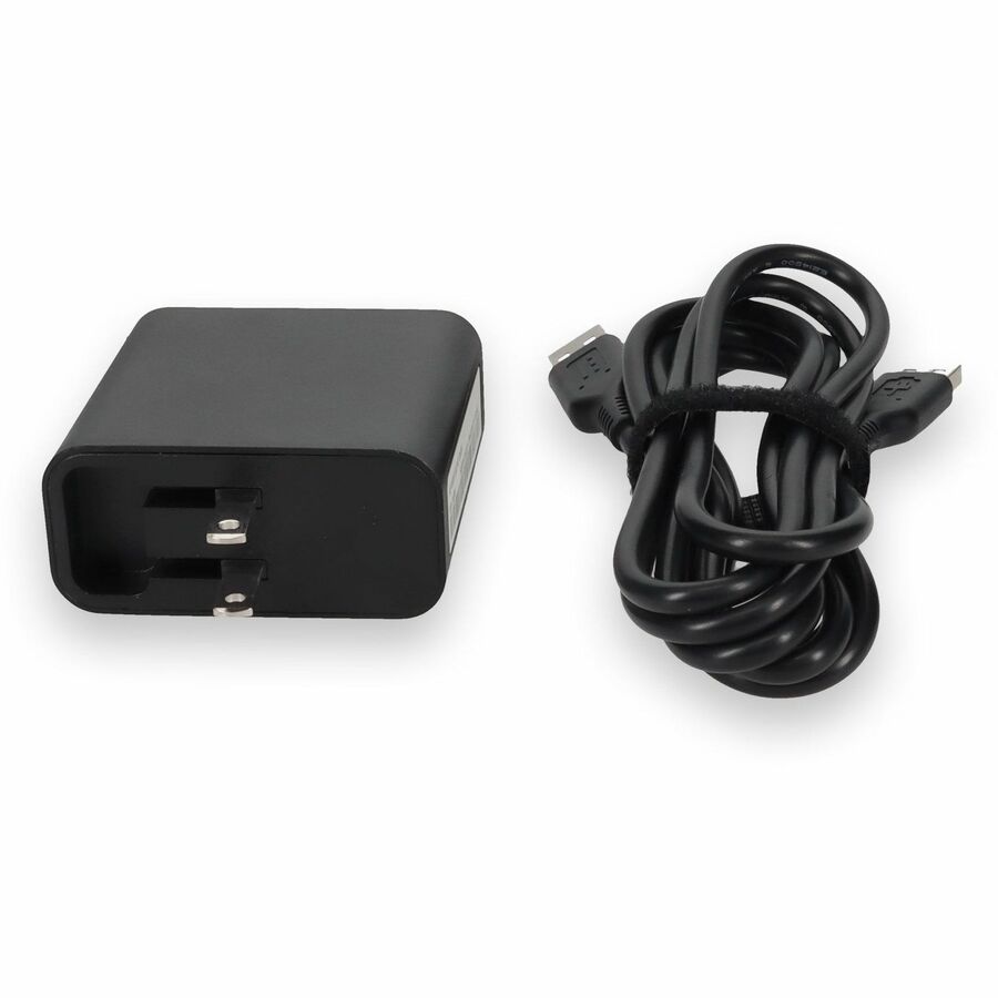 Lenovo ADL65WDA Compatible 65W 20V at 3.25A Black Laptop Power Adapter and Cable