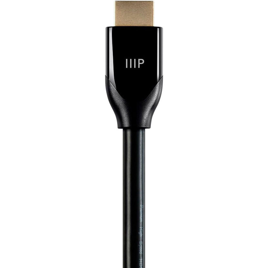 Monoprice Certified Premium High Speed HDMI Cable, HDR, 6ft Black