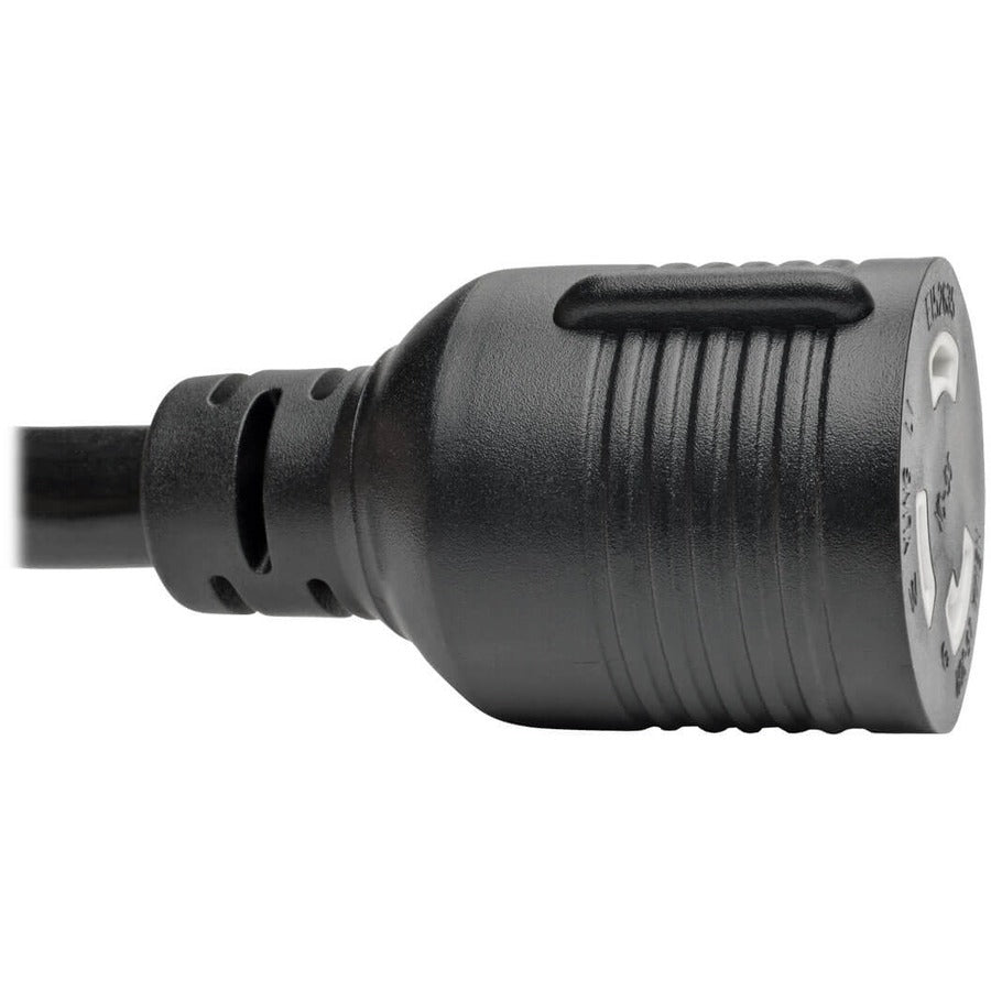 Eaton Tripp Lite Series Power Extension Cord, NEMA L5-30P to NEMA L5-30R- Heavy-Duty, 30A, 125V, 10 AWG, 10 ft. (3.05 m), Black, Locking Connectors