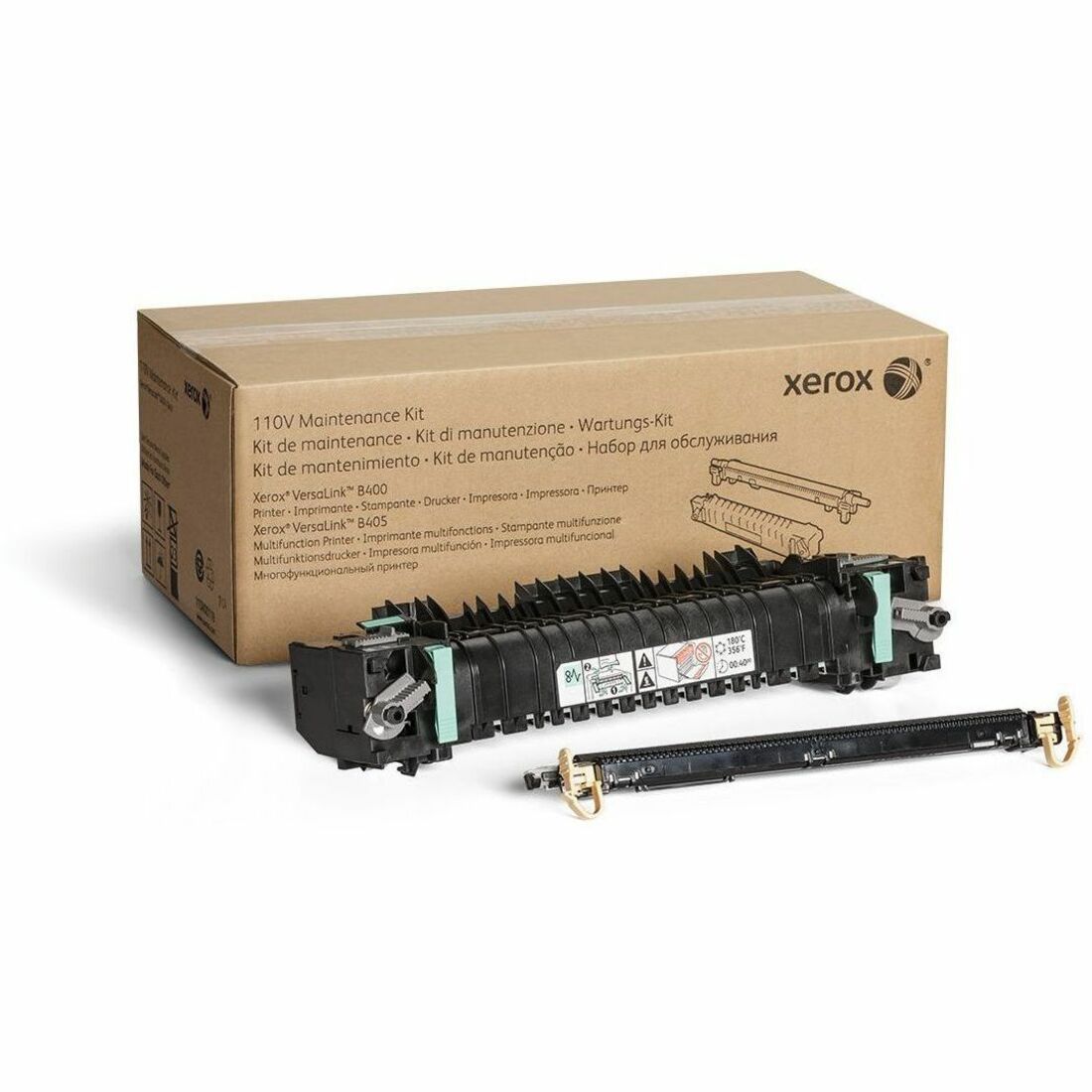 Genuine Xerox 110V Fuser Maintenance Kit For The VersaLink B400/B405, (includes 110V Fuser, Bias Transfer Roller) Long Life Item, Typically Not Required