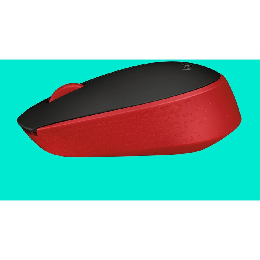 Logitech M170 Wireless Compact Mouse (Red)