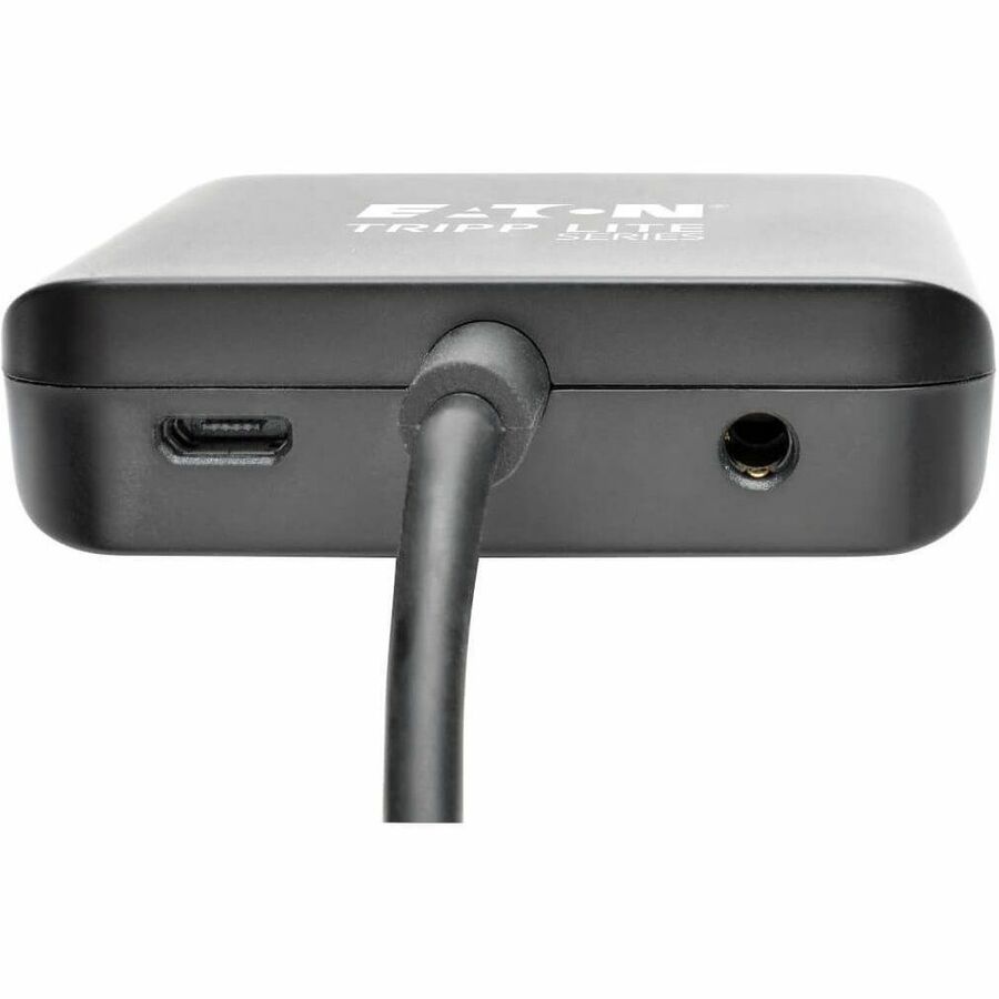 Eaton Tripp Lite Series 4K HDMI Audio De-Embedder/Extractor with TOSLINK and 3.5 mm Stereo Output, 5.1 Channel, HDCP, 4K 30Hz, 6-in. (15.24 cm)