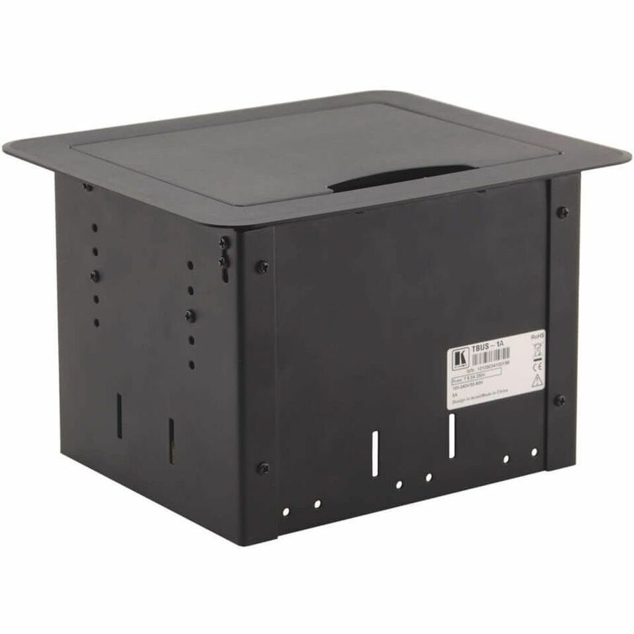 Kramer Table Mount Modular Multi-Connection Solution - Tilt-Up Lid