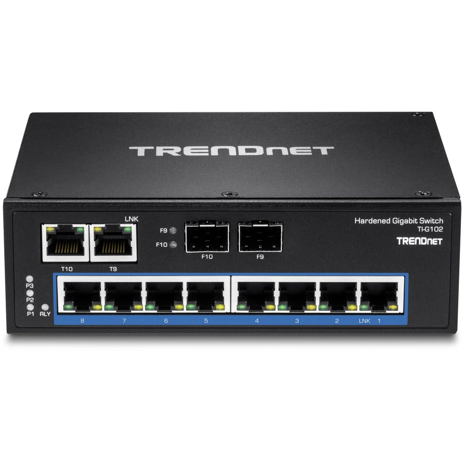 10Port HI Gigabit DinRailSwitc