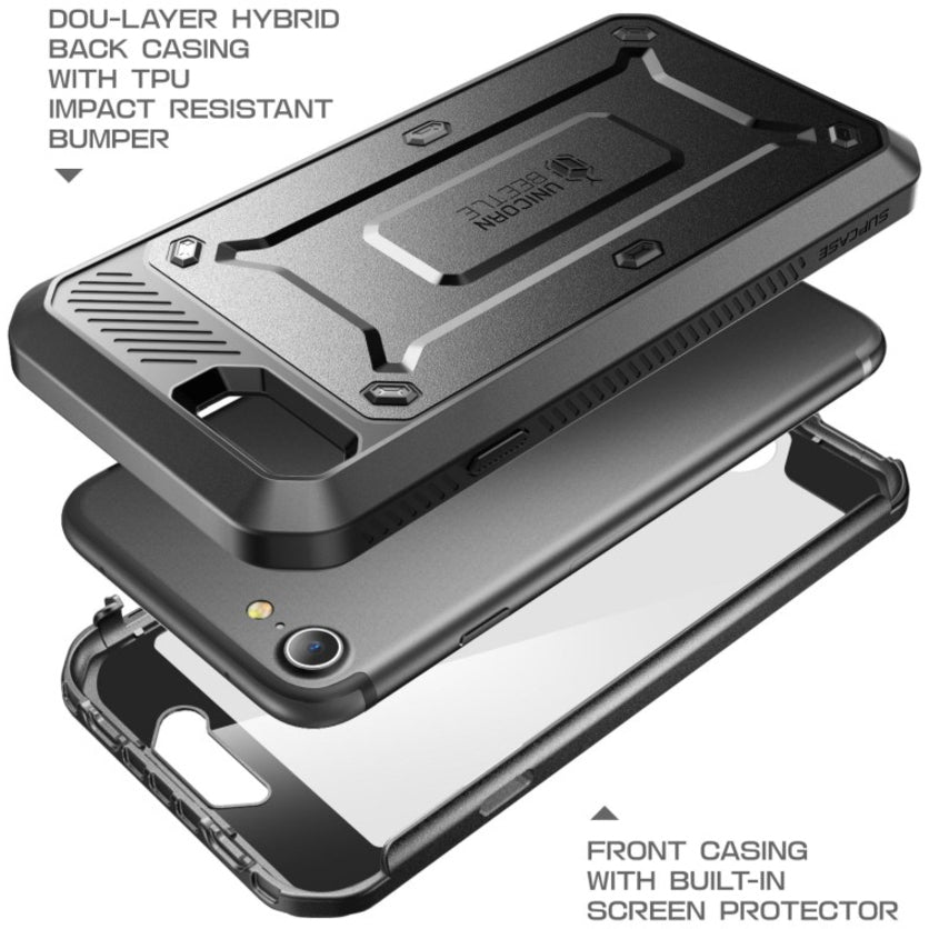 SUP Unicorn Beetle Pro Carrying Case (Holster) Apple iPhone 7 Smartphone - Black