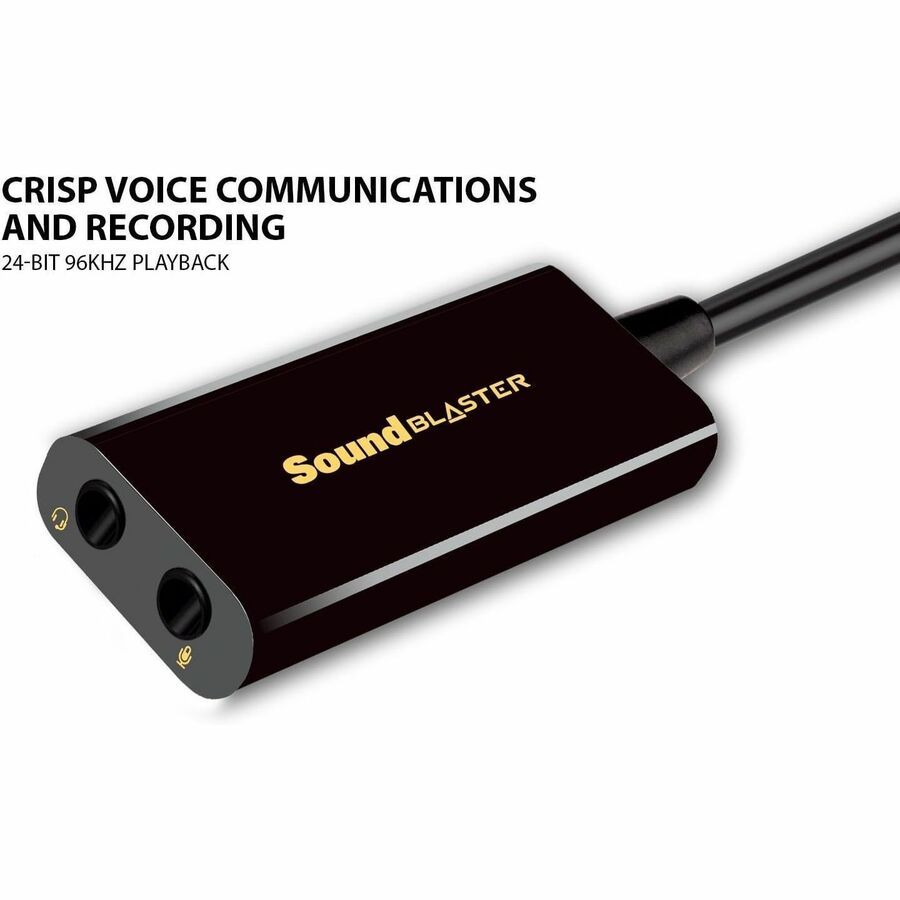 Sound Blaster PLAY! 3 USB DAC Amp and External Sound Card