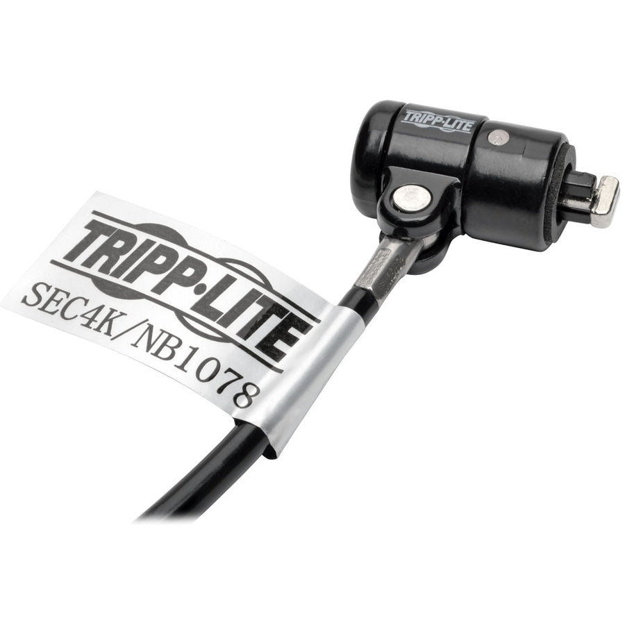 Eaton Tripp Lite Series Security Lock for Laptops and Peripherals, Keyed, 4 ft. (1.22 m) Cable