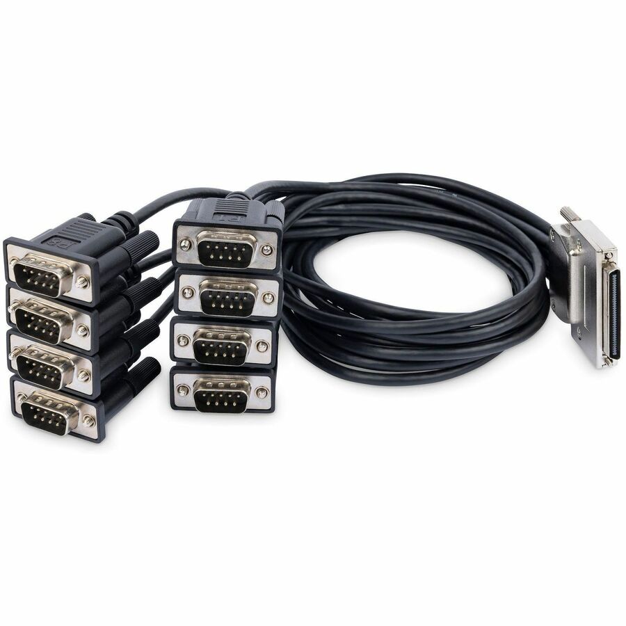 StarTech.com 16 Port PCI Express Serial Card, Low-Profile, High-Speed PCIe Serial Card with 16 DB9 RS232 Ports, TAA