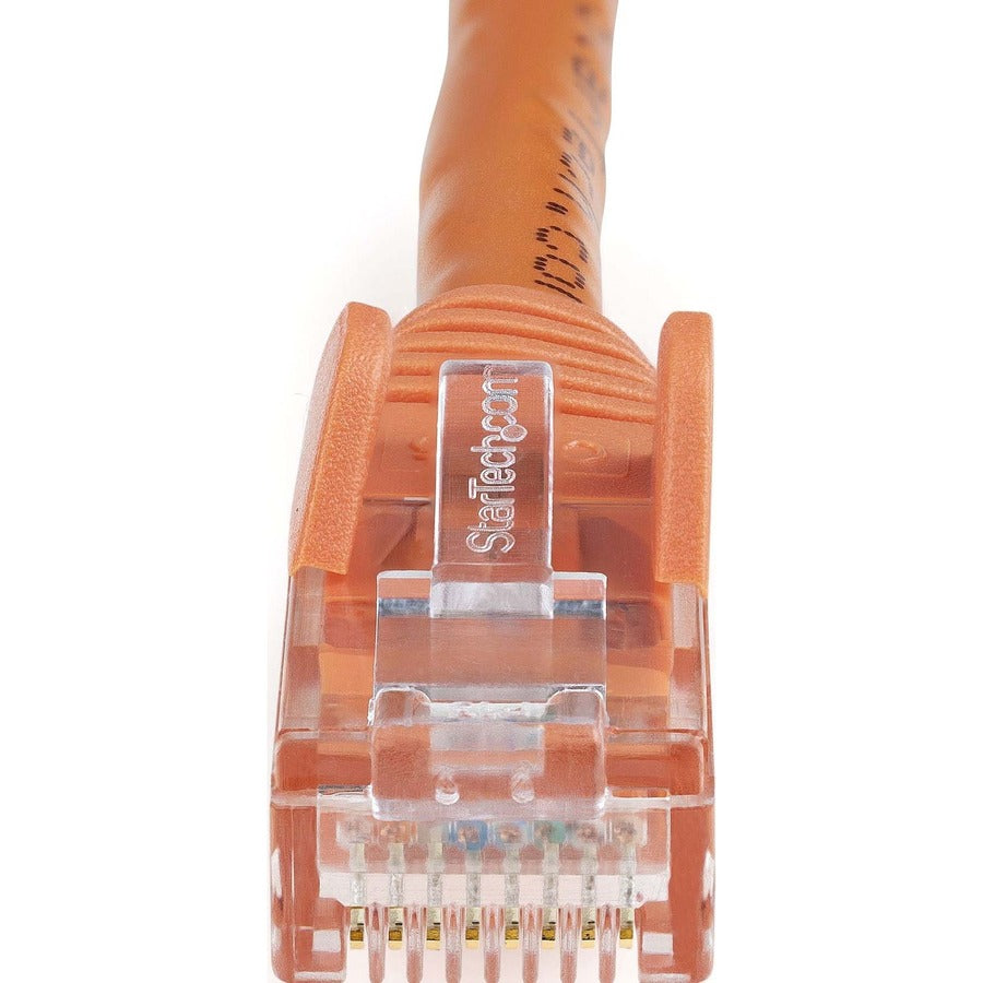 2FT ORANGE CAT6 ETHERNET CABLE